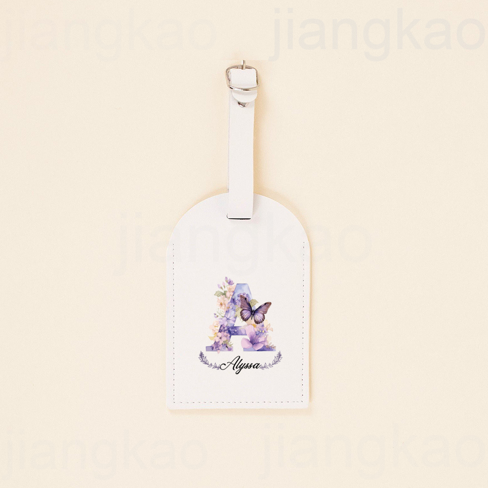 Personalized PU Luggage Tag Fl - Travel Accessories Gifts For Her 评论和价格
