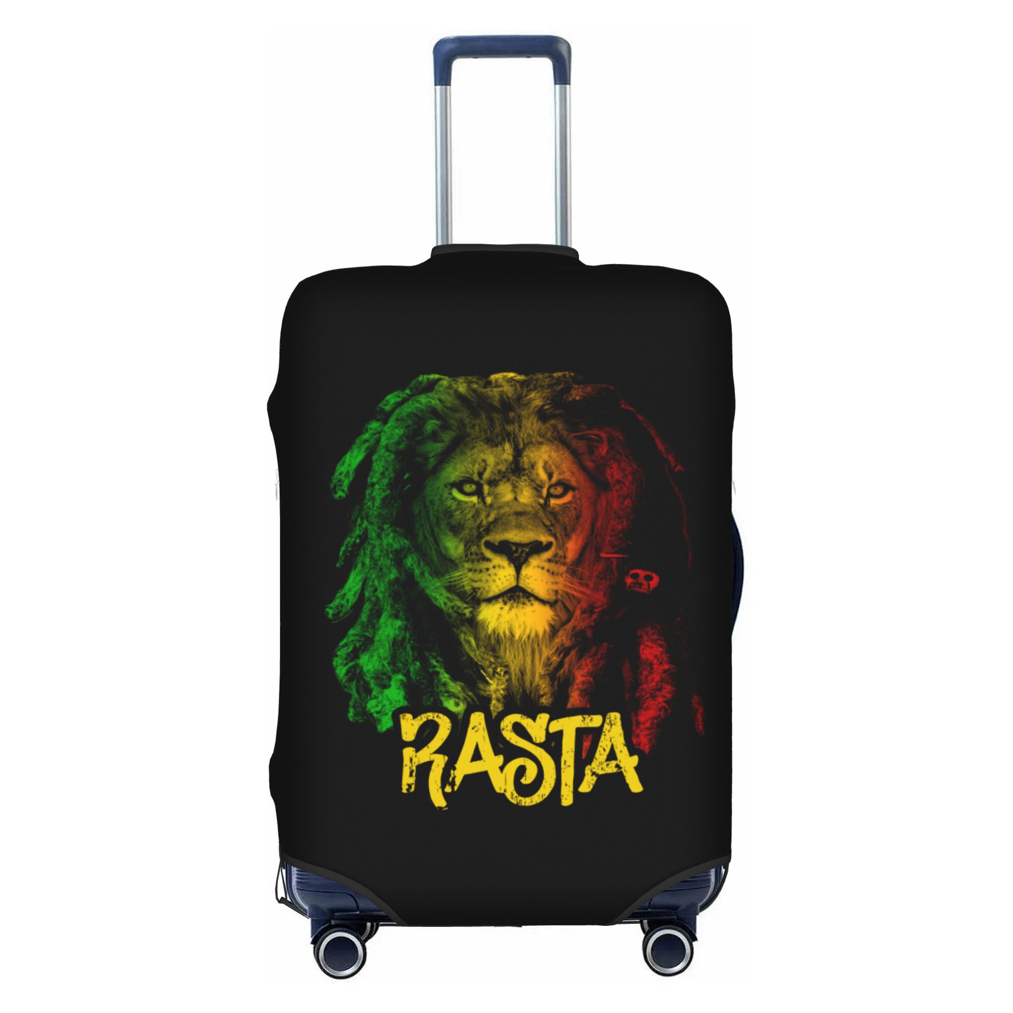 Jamaica Flag Rasta Luggage Cov - Travel Accessories For Jamaica 评论和价格