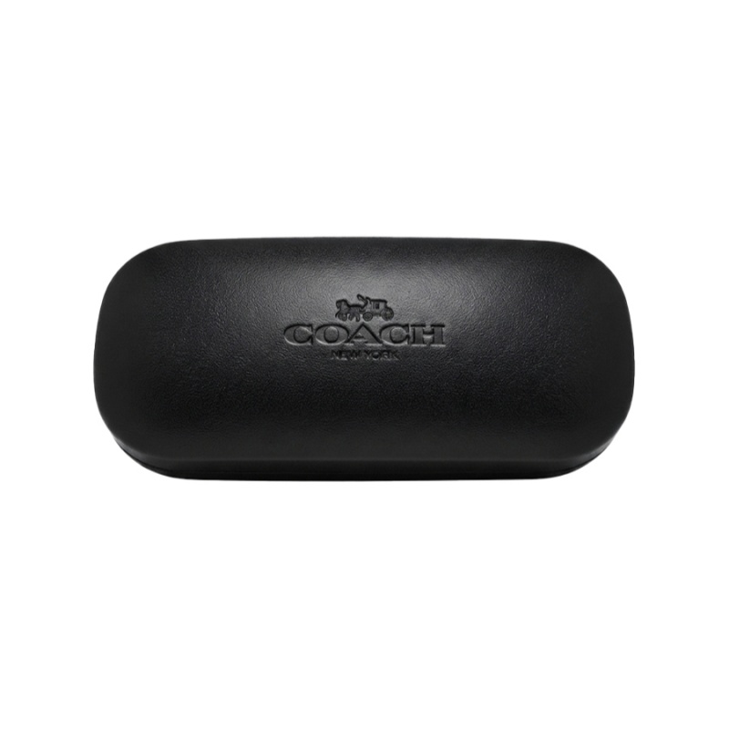 COACH Black Hard Glasses Case  - Travel Accessories Gifts For Men 评论和价格