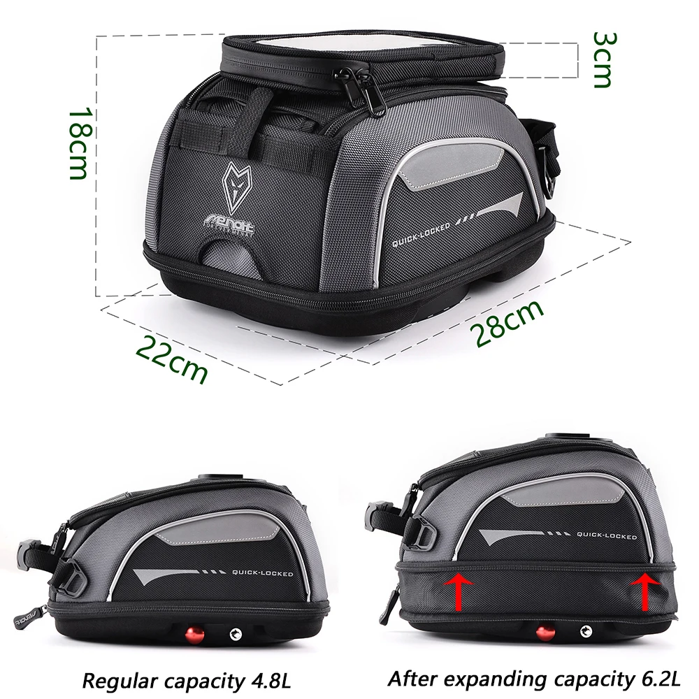 Tank Bag for BMW R NineT Pure  - Luggage Cover Protector 评论和价格